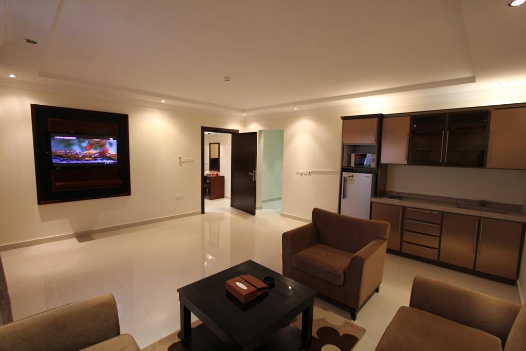 Taleen Alaqiq Hotel Apartments Rijád Szoba fotó
