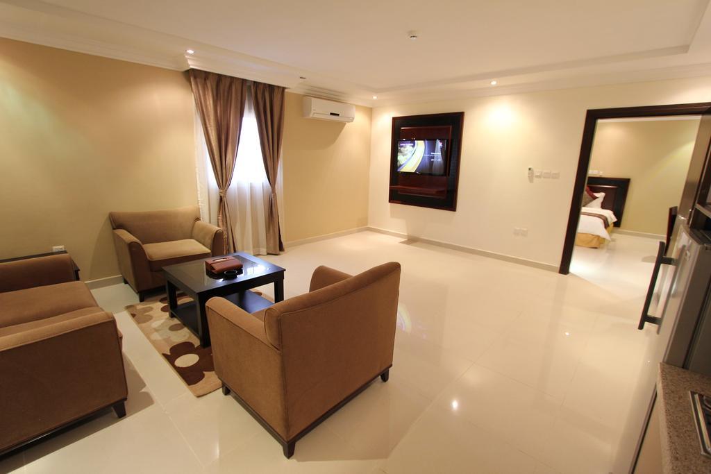 Taleen Alaqiq Hotel Apartments Rijád Szoba fotó